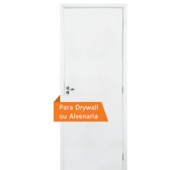 Kit Porta Pronta Acabado Branca Premium Lisa 